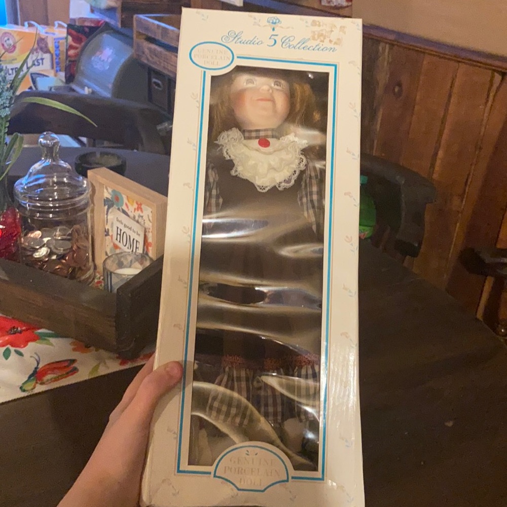 Genuine porcelain doll